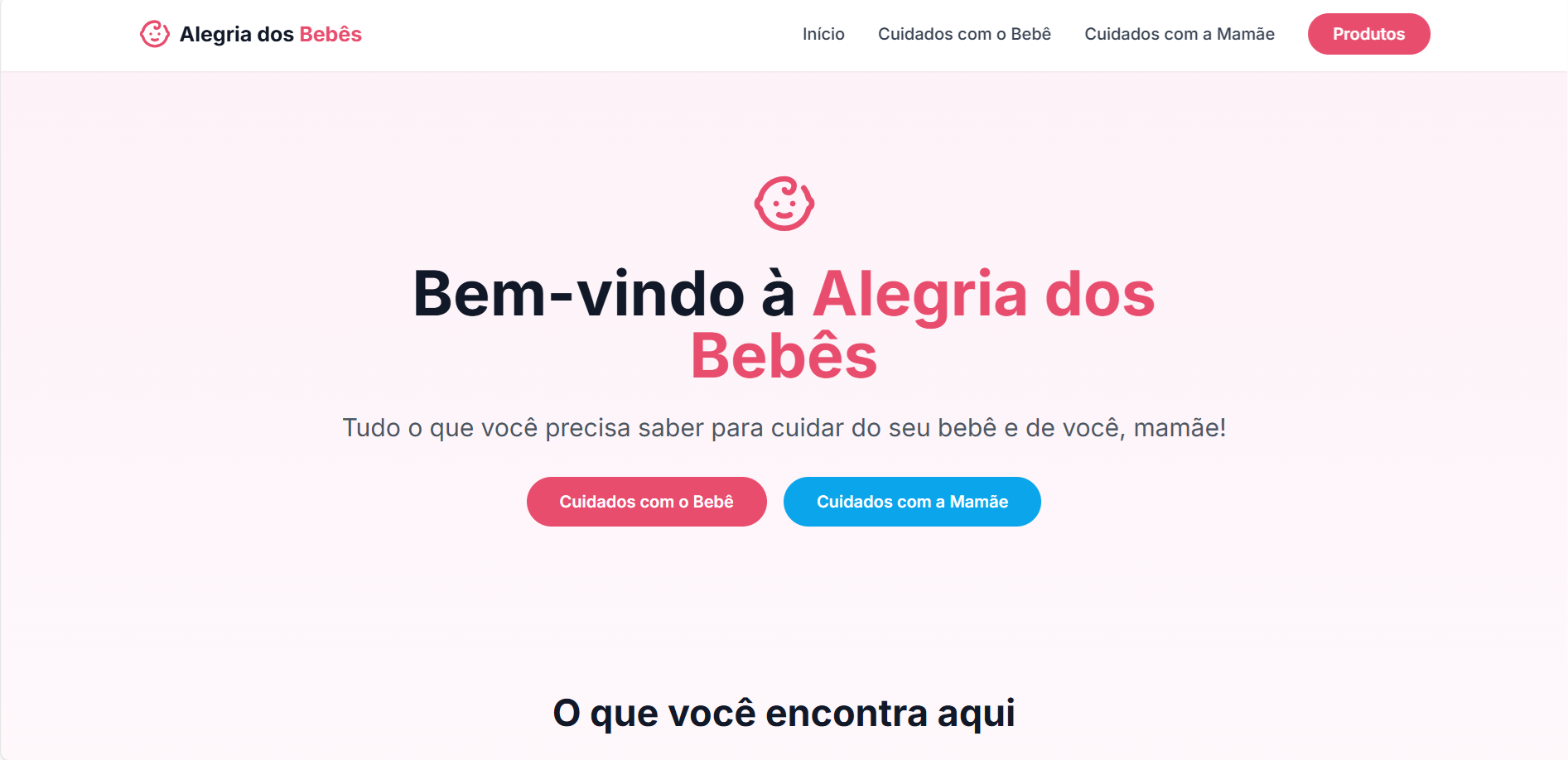 Alegria dos Bebês